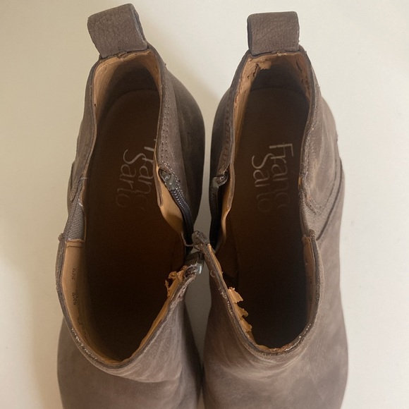 Franco Sarto Atlas Leather Ankle Booties - Picture 12 of 16